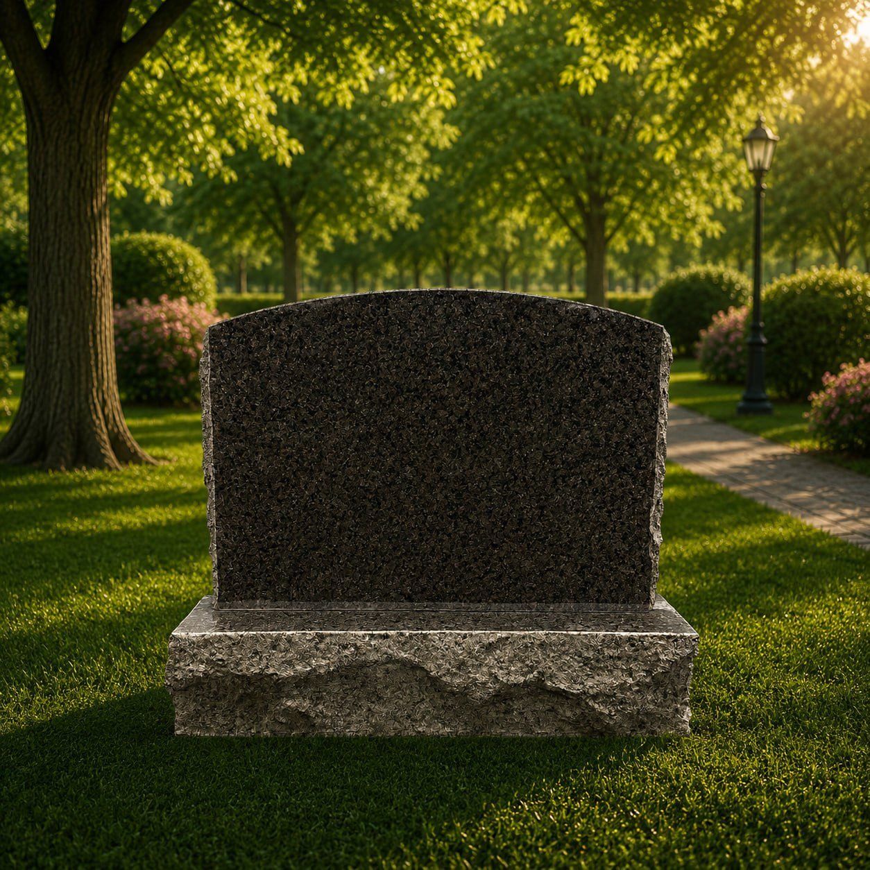 Upright Granite Headstone 26 x 6 x 18