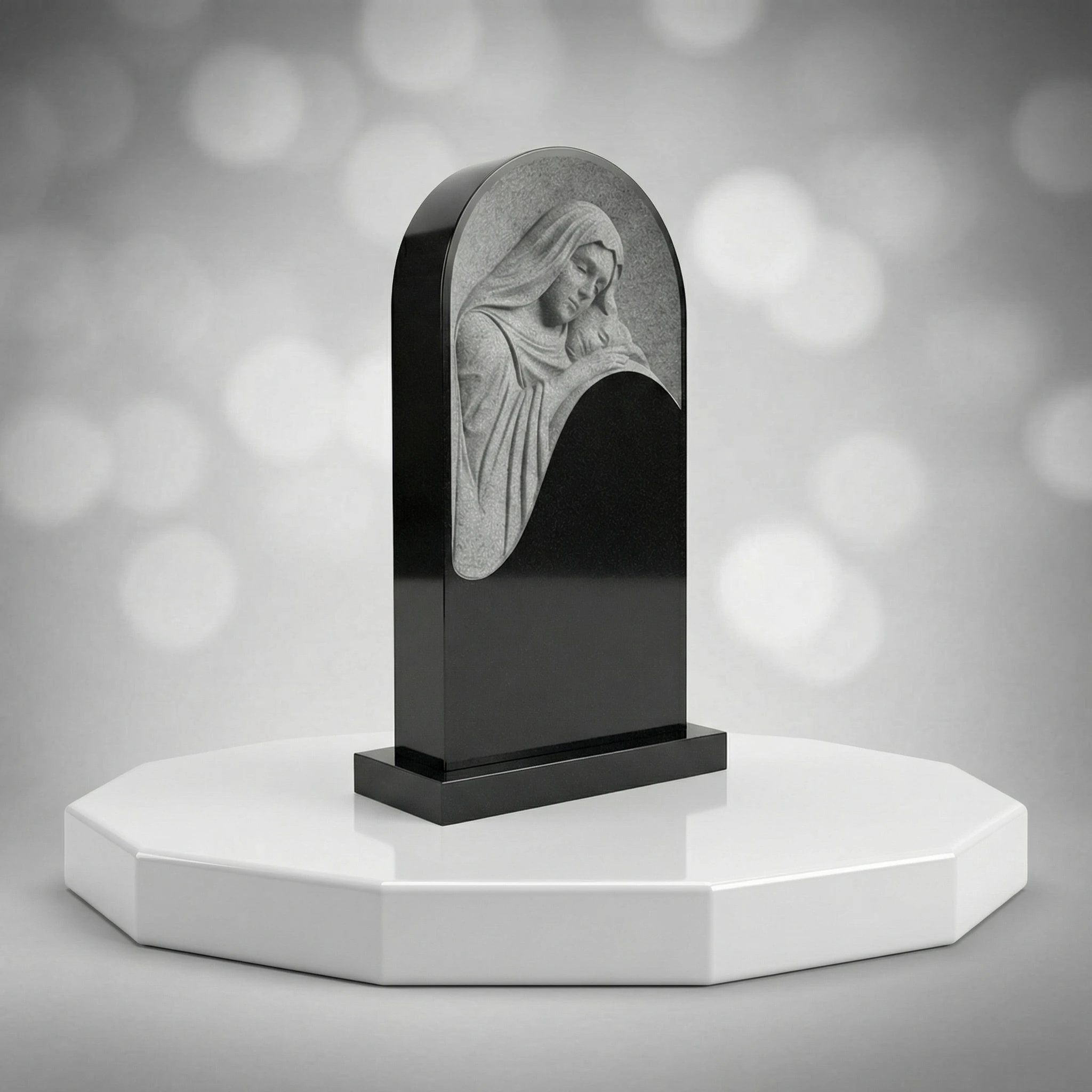 Virgin Mary Relief Upright