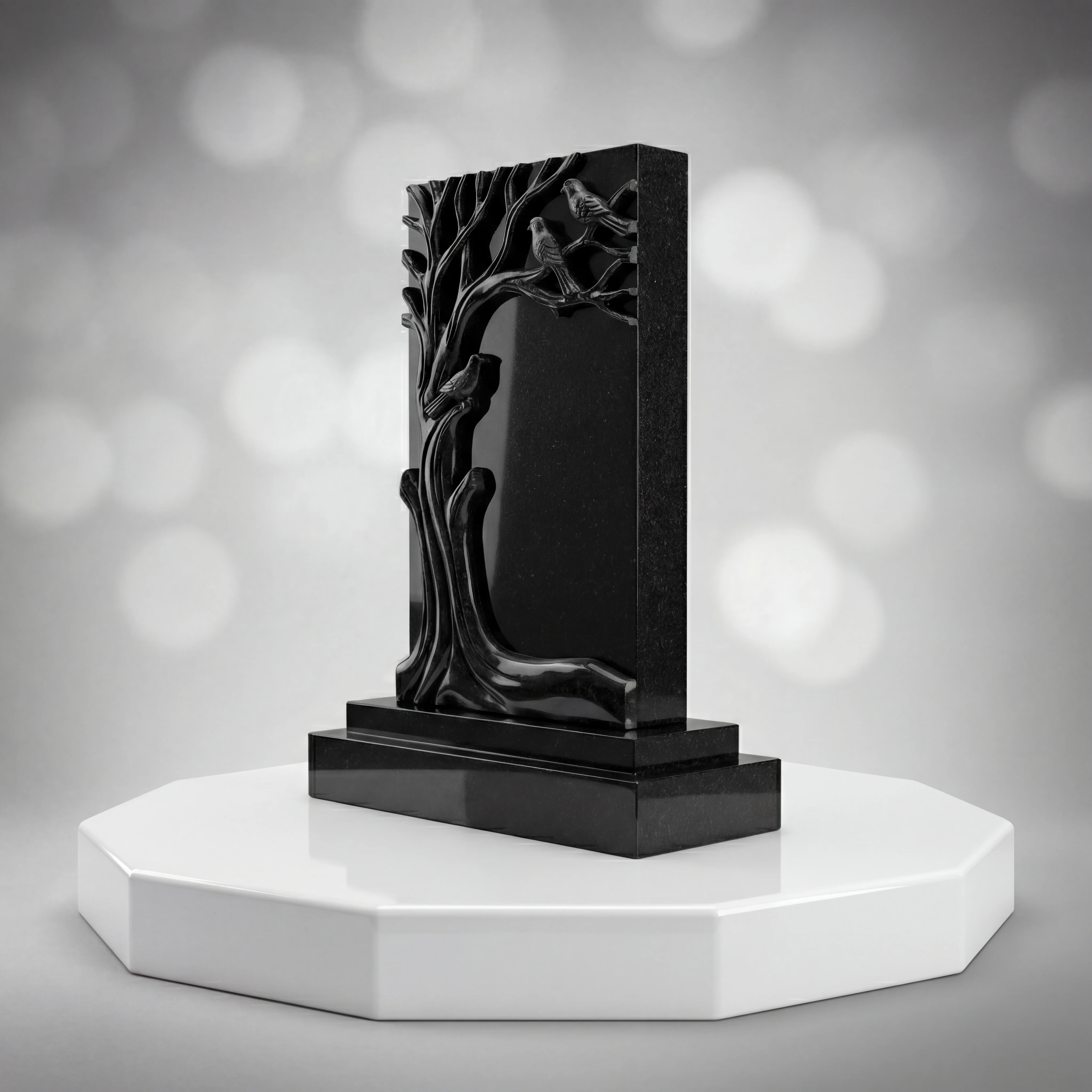 Tree Shape Upright with Birds