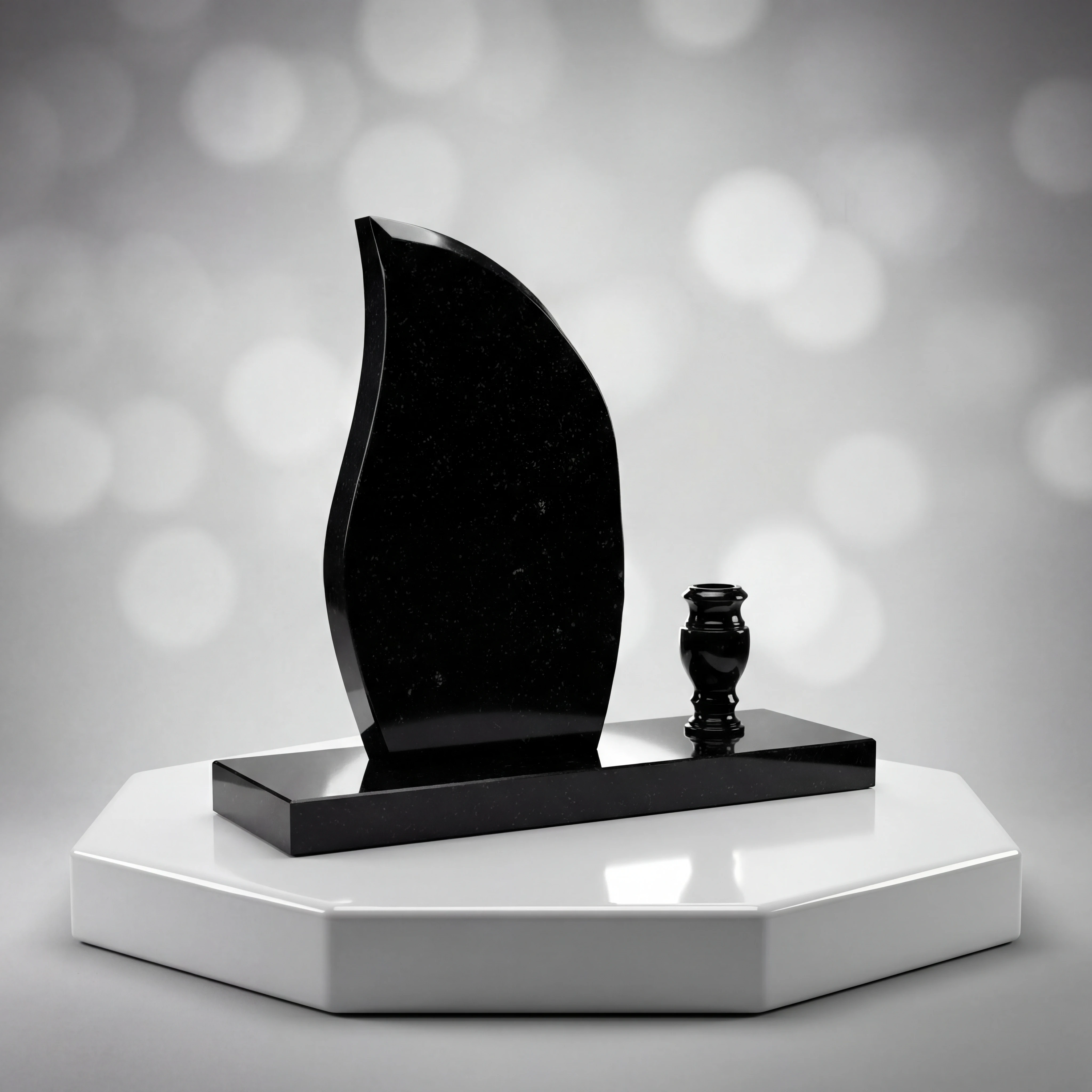 Sail-Top Upright with Vase