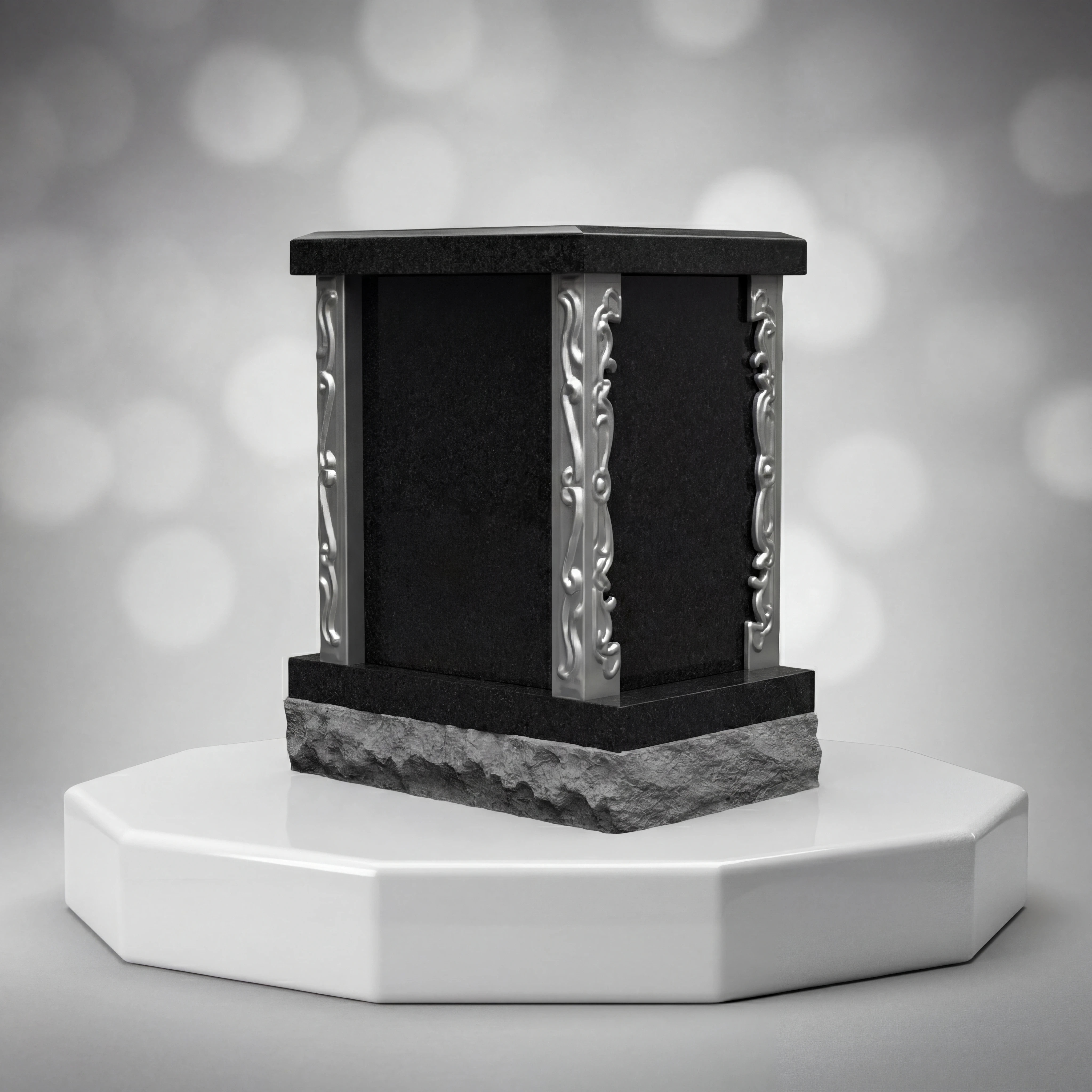 Monolith Corner-Frame Columbarium