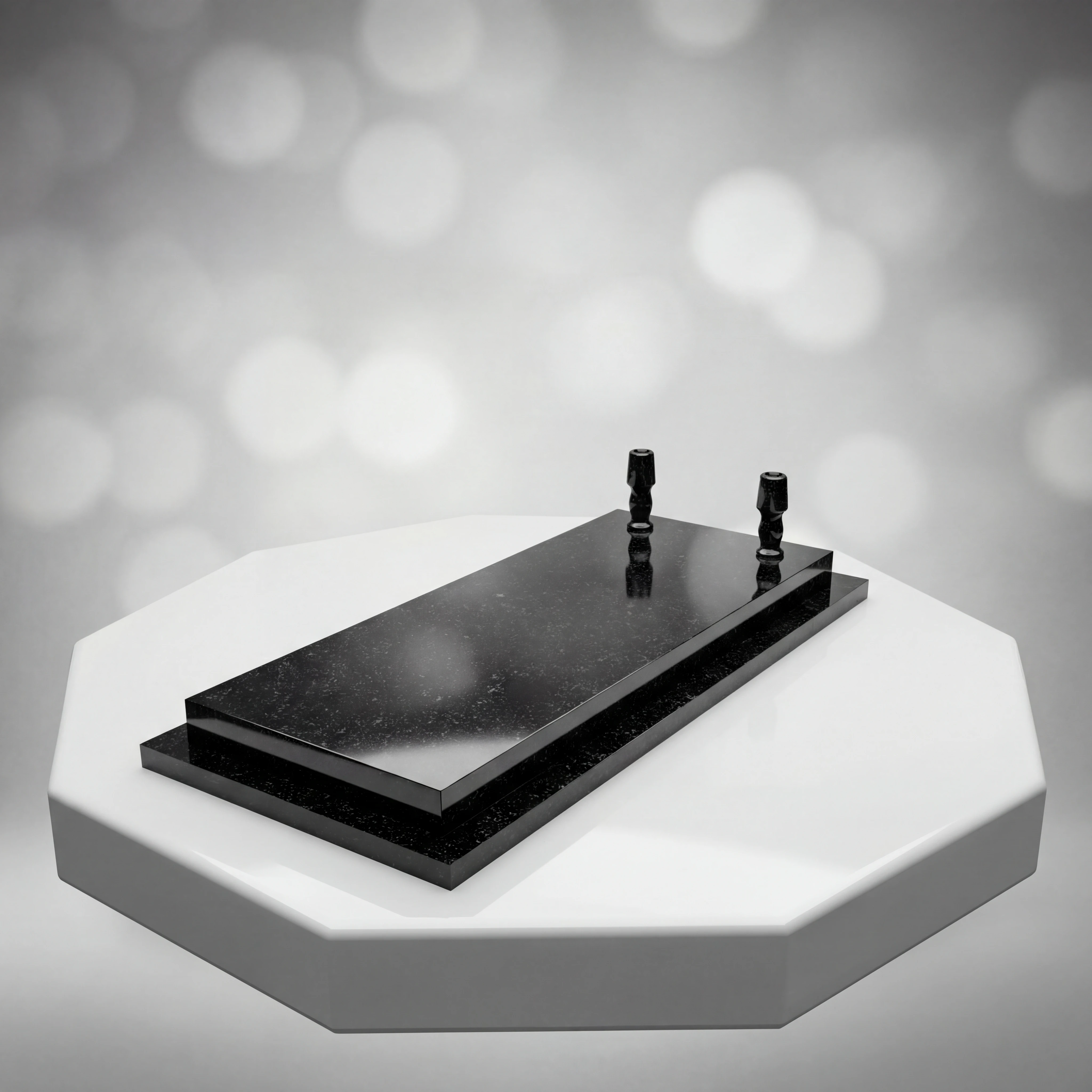 Ledger with Two Vases