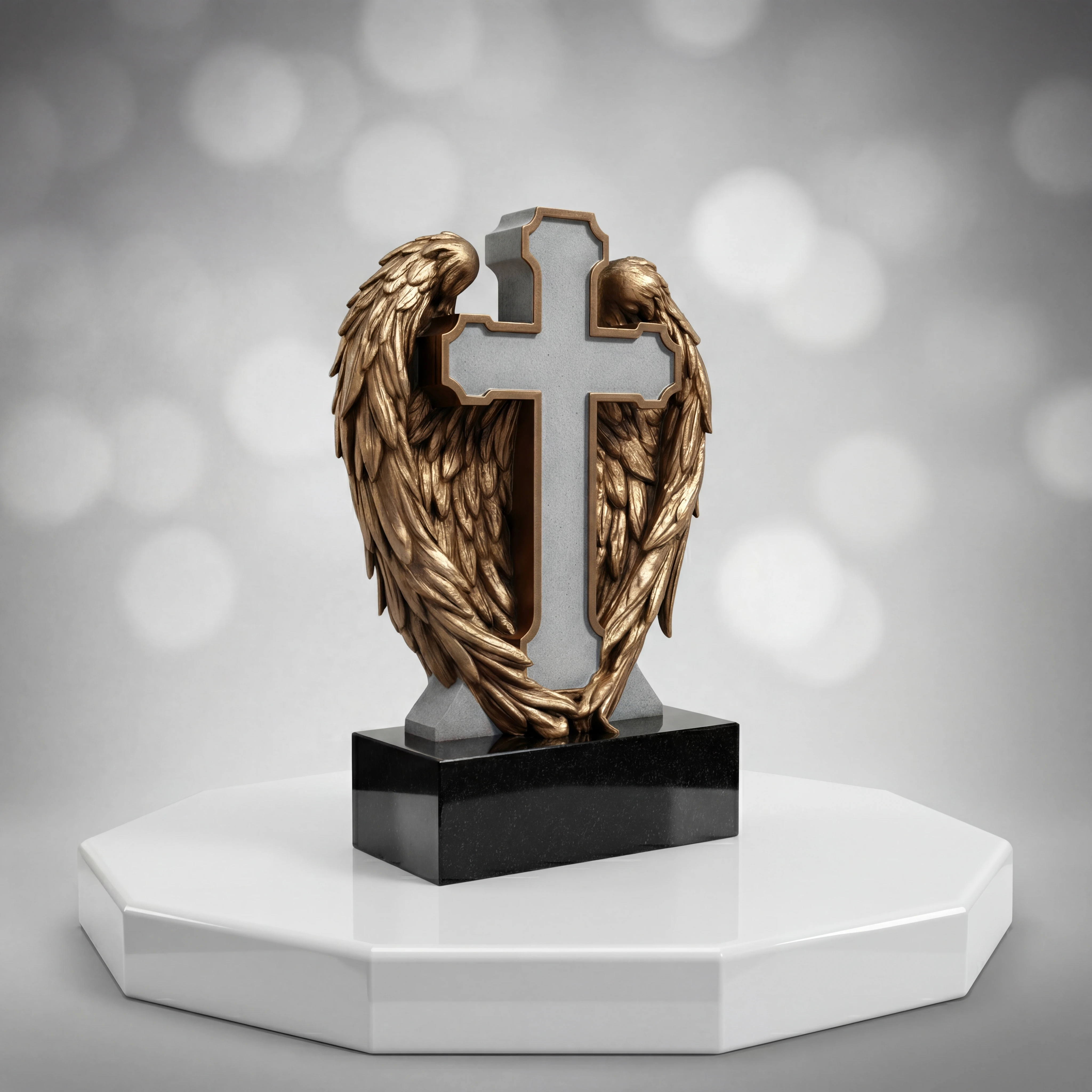 Angel Wings Cross Memorial