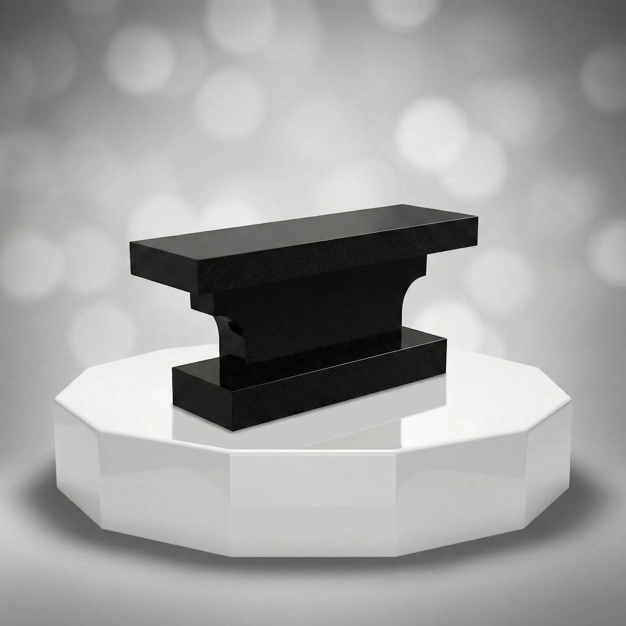 Classic Pedestal Bench