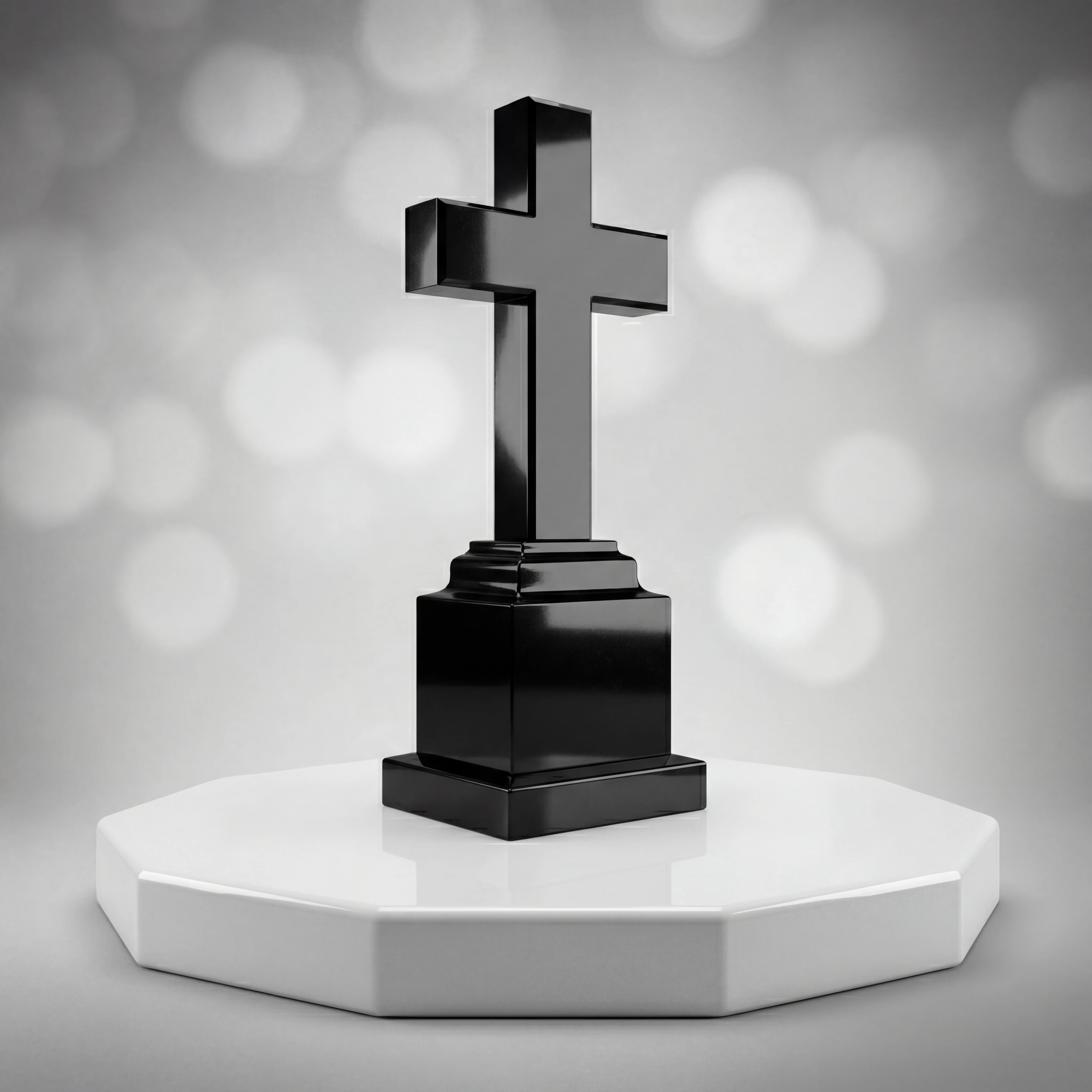 Polished Cross Shape Upright