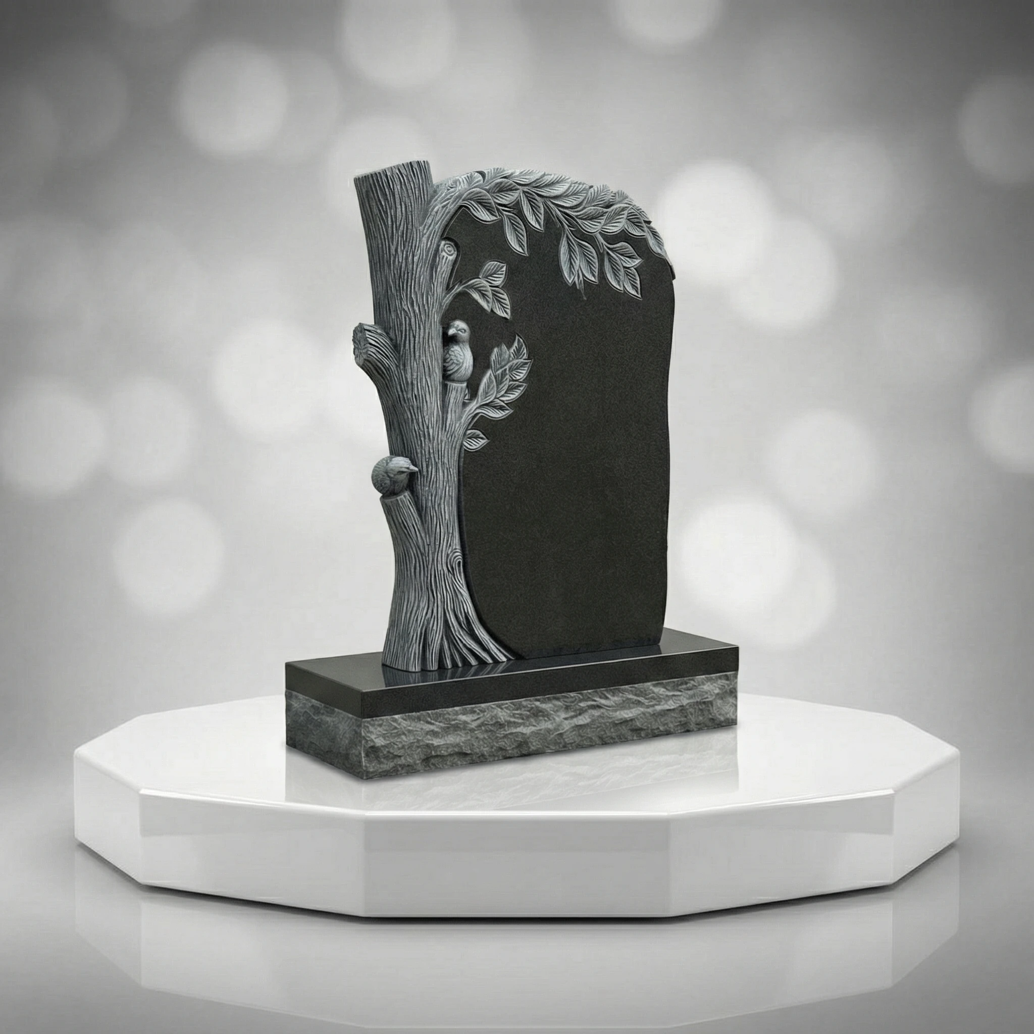 Woodland Tree & Birds Upright