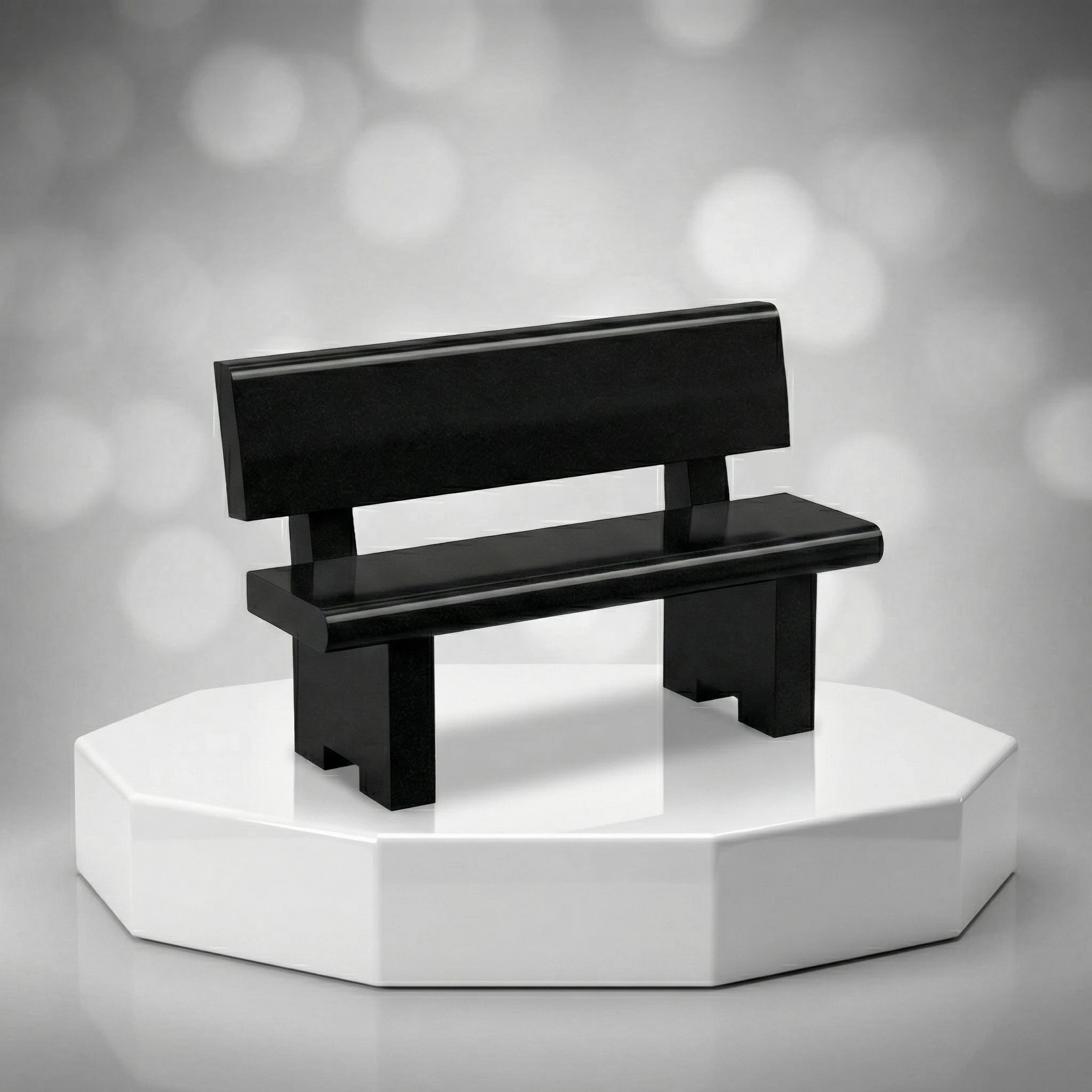 Classic Backrest Memorial Bench