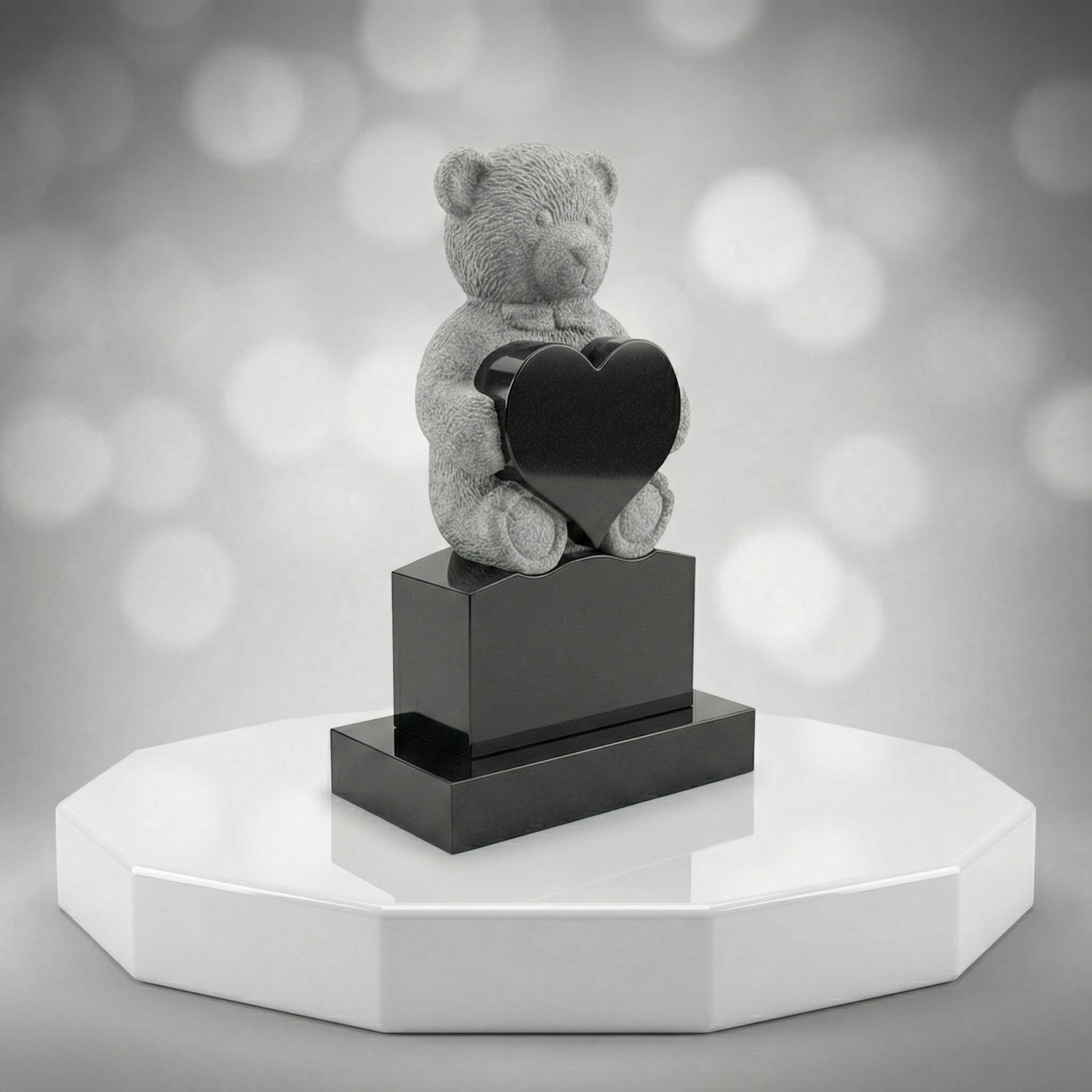 Teddy Heart Child Monument