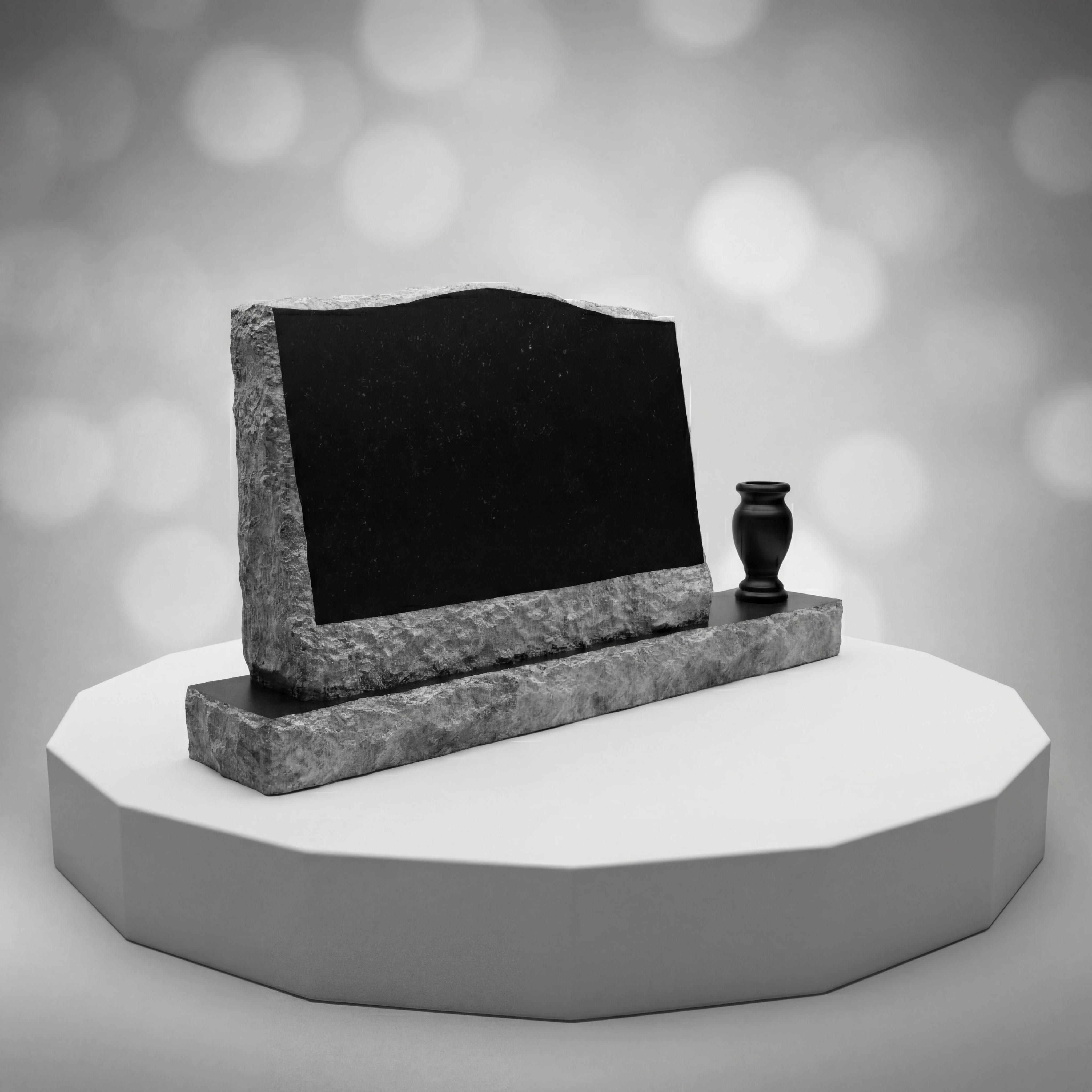 Companion Slant with Vase Base