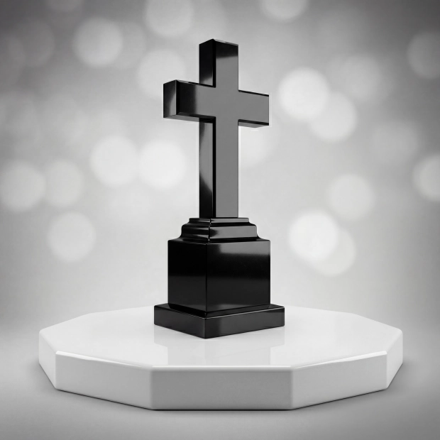 Polished Cross Shape Upright