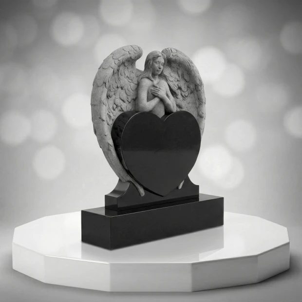 Guardian Angel Heart Memorial
