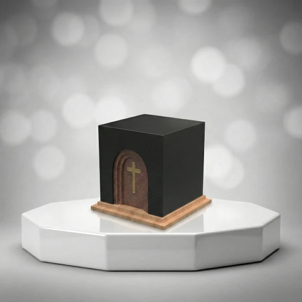 Arched Cross Cremation Urn