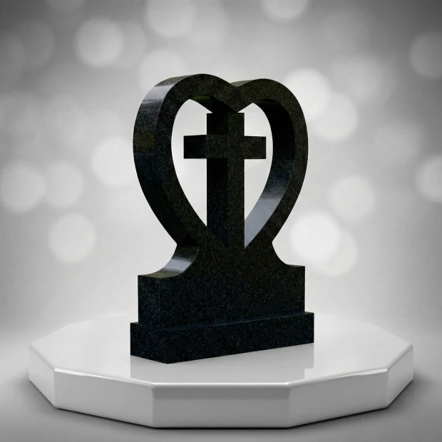 Heart Cross Upright