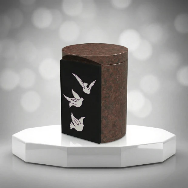 Dove Panel Cremation Urn
