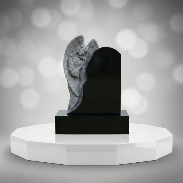 Guardian Angel Silhouette Memorial