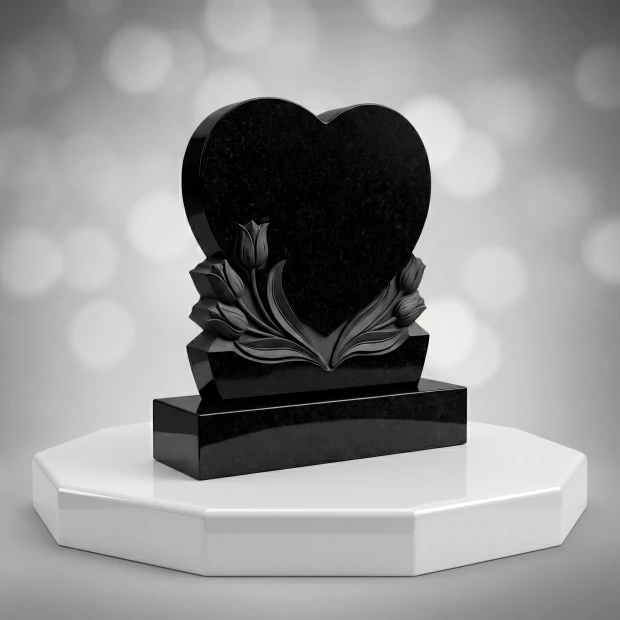 Heart-Shaped Upright with Tulips
